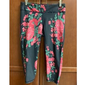 ALBION SZL Navy Floral Yoga Pant
